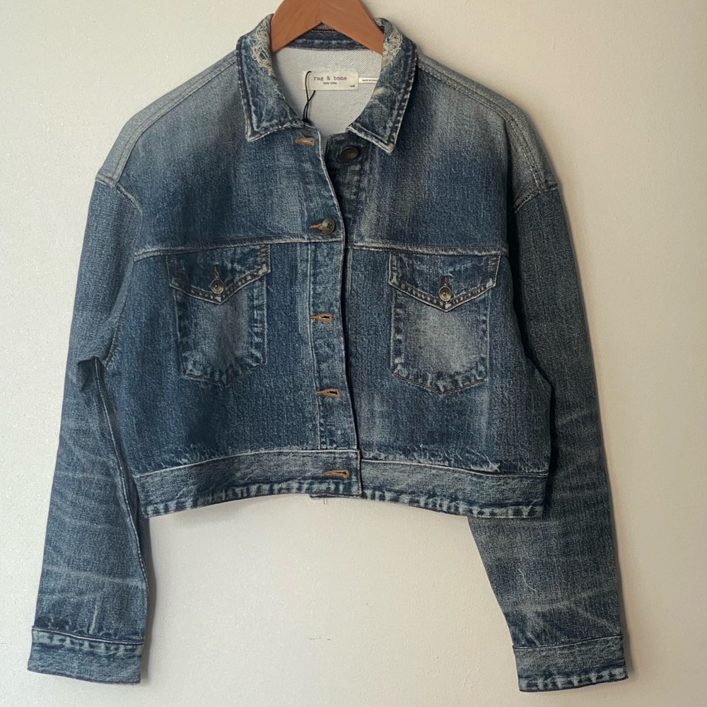 Miramar Cropped Trucker Jacket